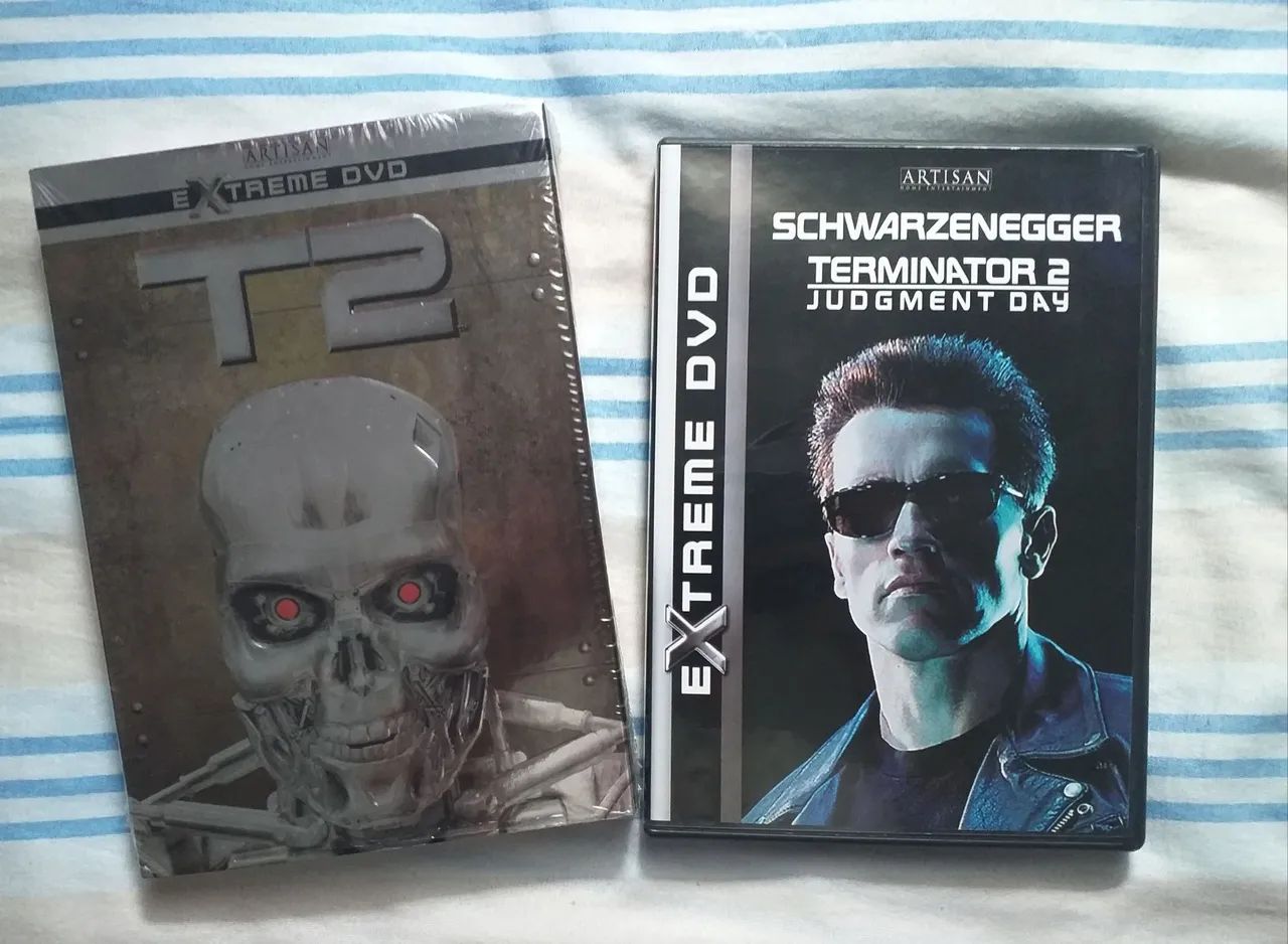 DVD TERMINATOR 2 (Exterminador do Futuro 2) Importado Duplo - Foto 2