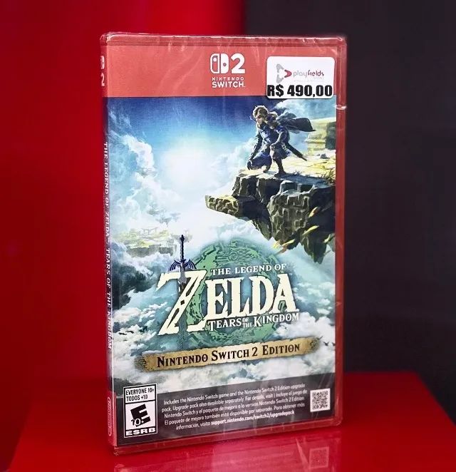 Nintendo Switch 2 Jogo The Legend of Zelda: Tears of the Kingdom