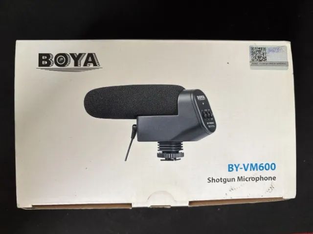 Microfone Shotgun Boya BY-VM600 Direcional P/DSLR  - Foto 3