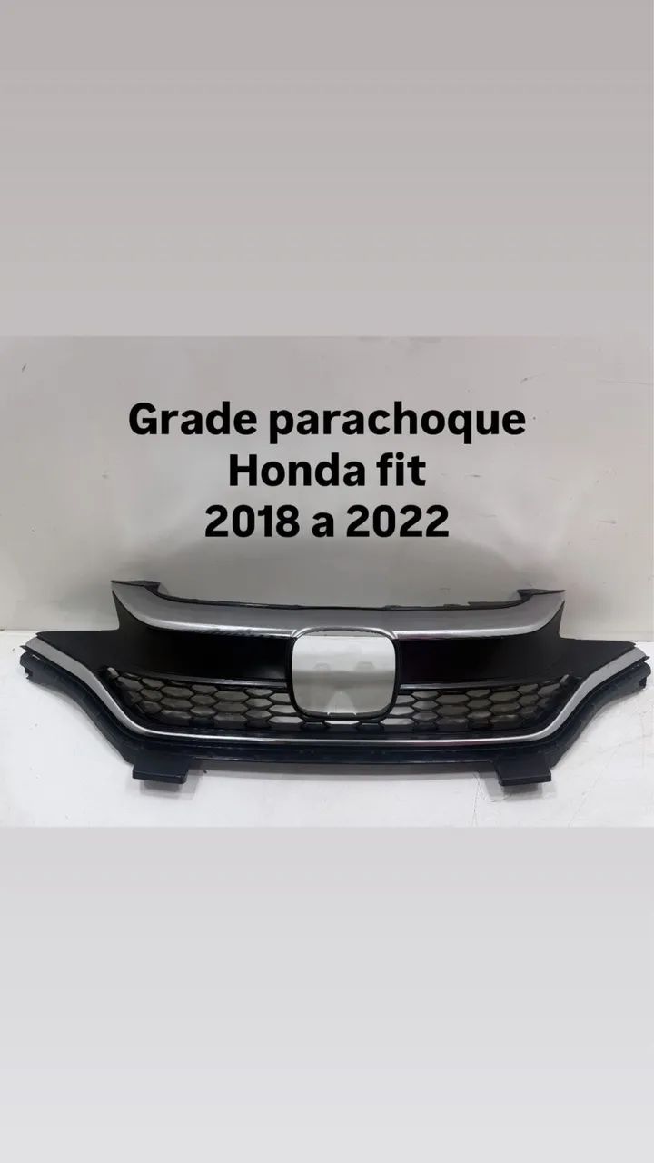 Grade parachoque Honda fit 2018 a 2022 - Peças para carros, vans e