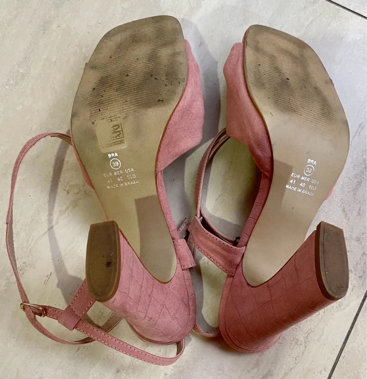 Sandália Camurça Rose - Foto 2