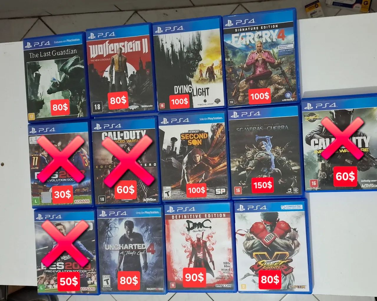 Jogos de ps4 