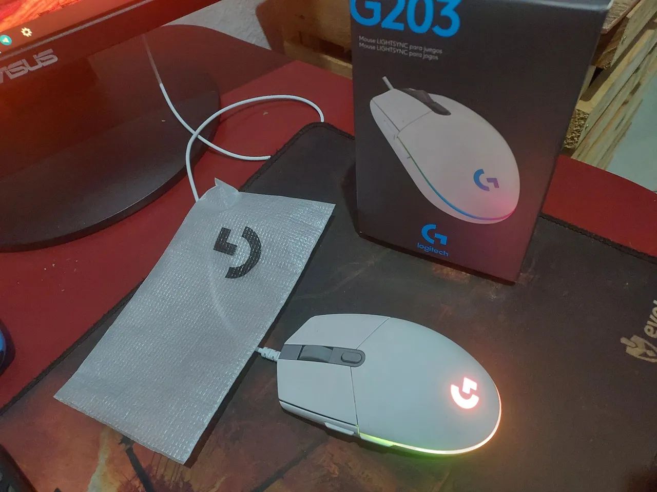 Mouse Gamer Logitech G203 - Foto 2