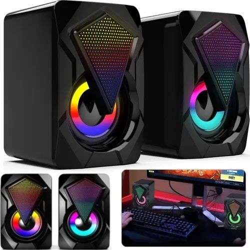Caixa De Som para Pc e notebook multimídia potente Ka-137 - Preto 