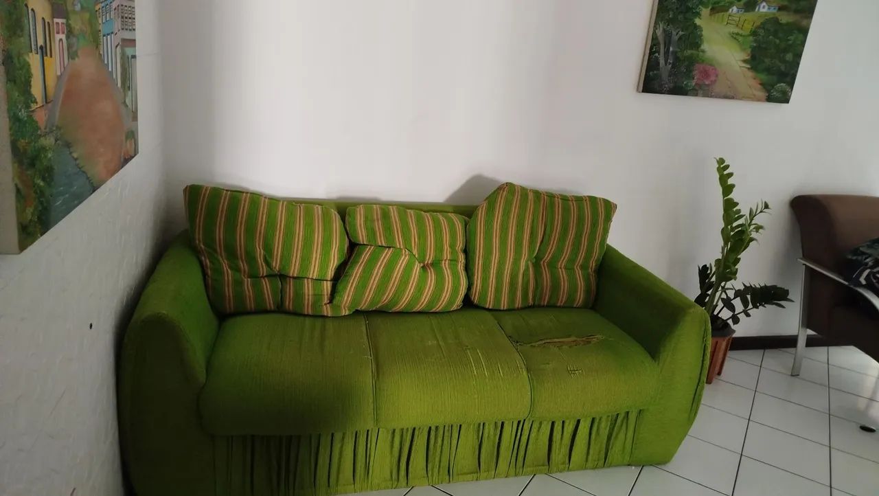 Sofá 3 lugares usado64330585262722121