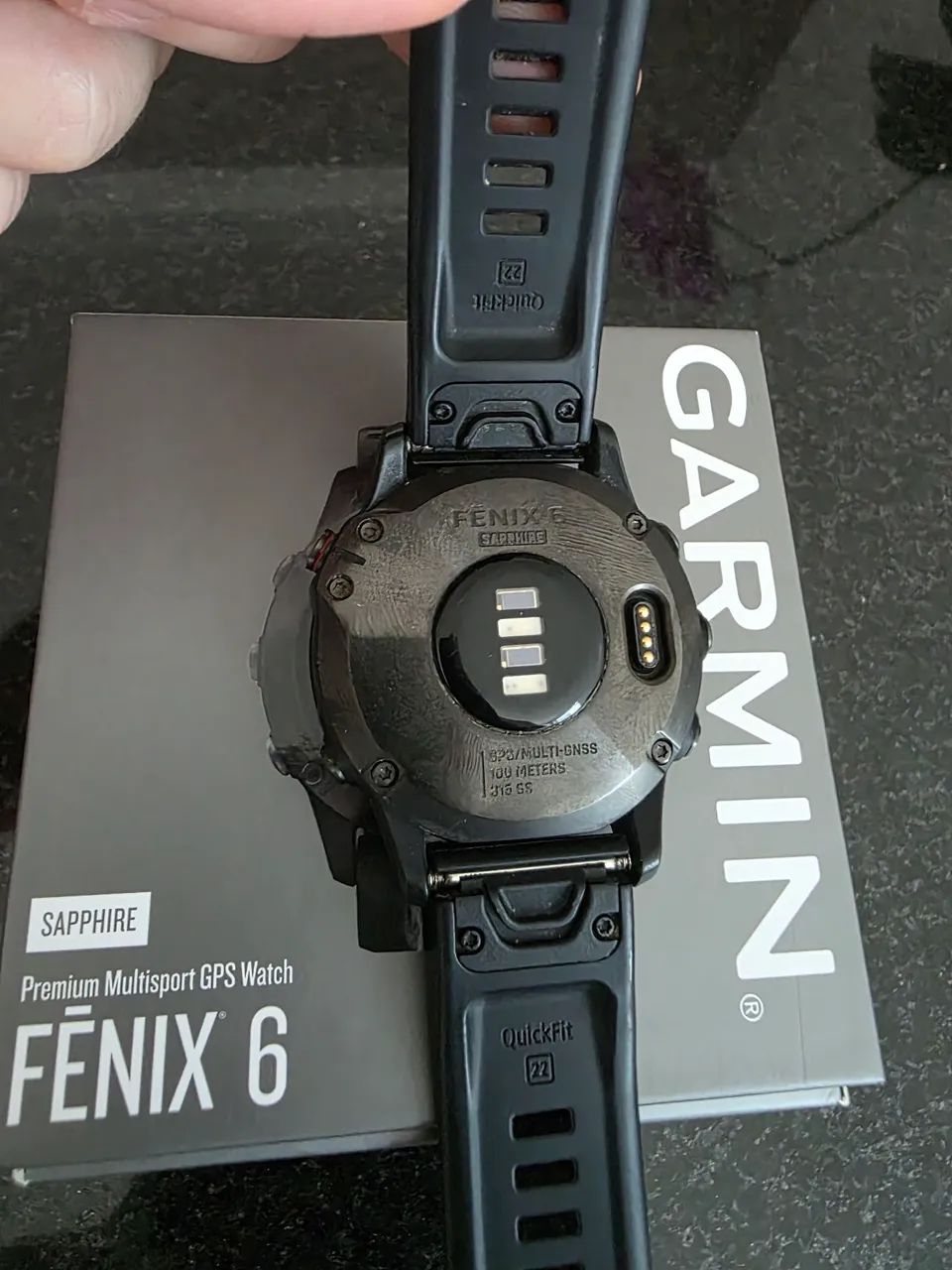 Relógio Garmin Fenix 6 Sapphire 47mm - Foto 2