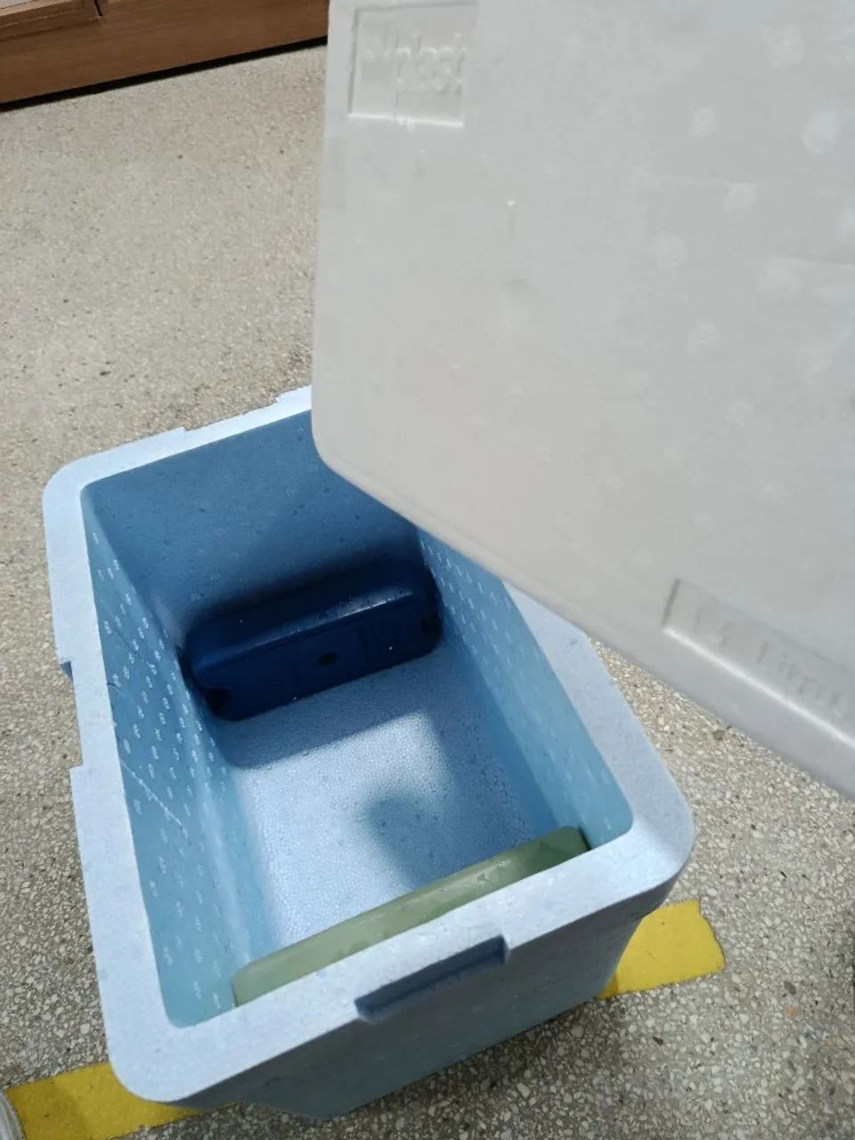 Caixa de isopor no preço, 13 litros marca boa  - Foto 2