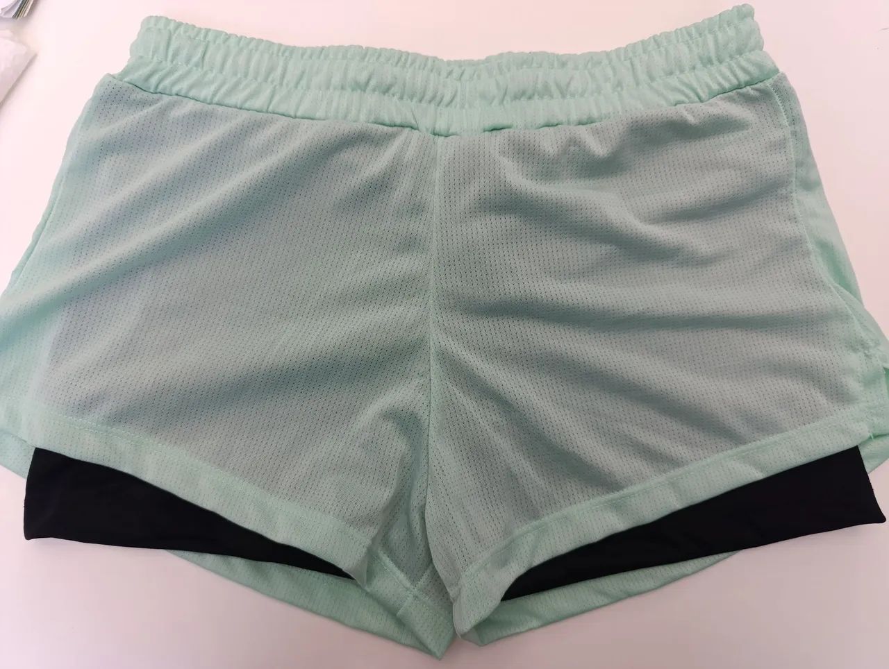 Shorts feminino 2 em 1 novo 