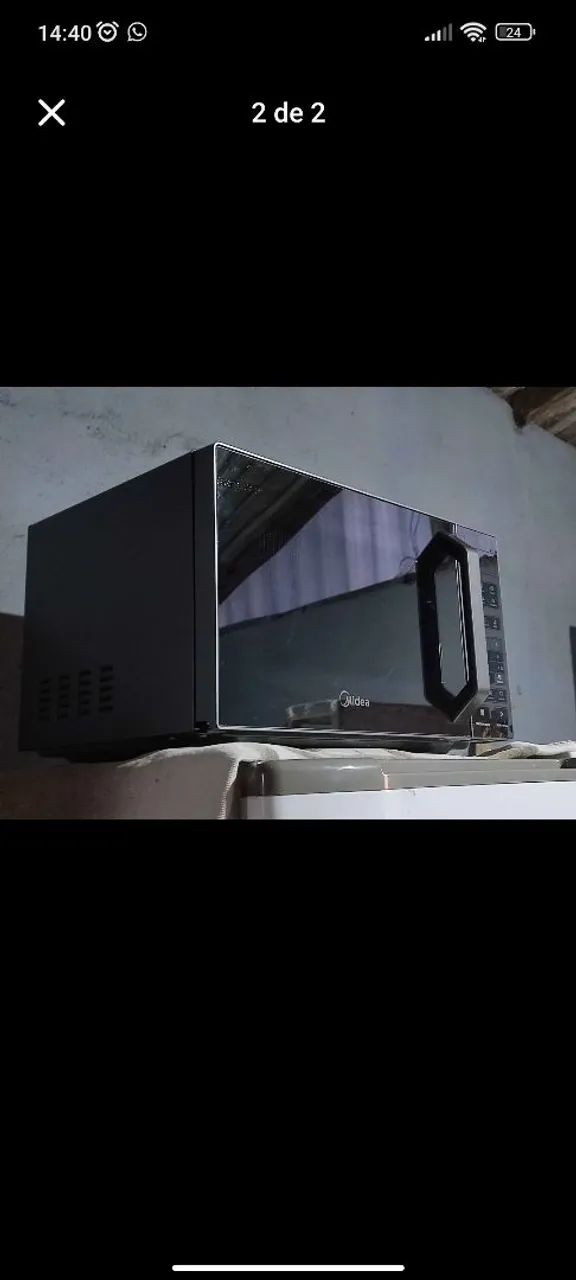 Micro-ondas Midea 20 Litros - Preto