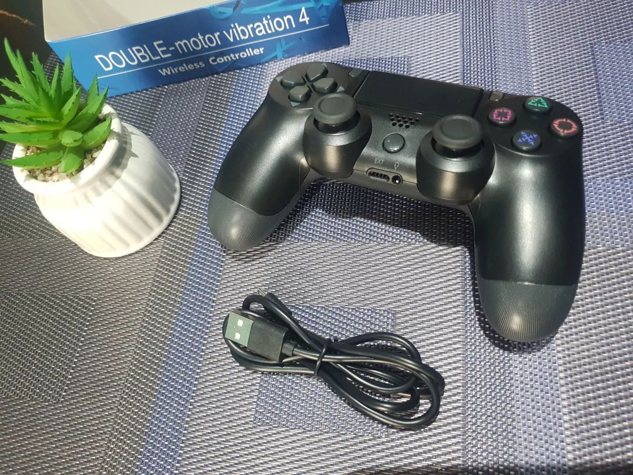 Controle ps4 Bluetooth + cabo - Foto 2