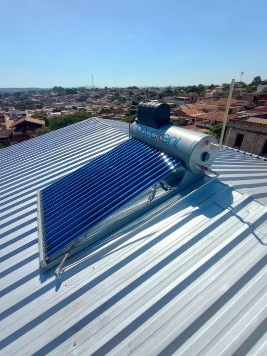 Aquecedor solar vácuo 12 tubos  - Foto 3