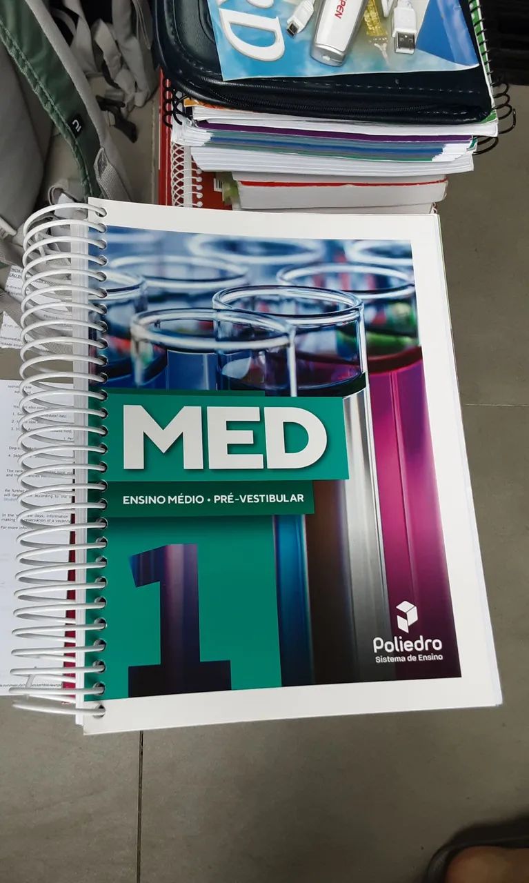 Kit 6 meses Cursinho Poliedro Medicina - Foto 2