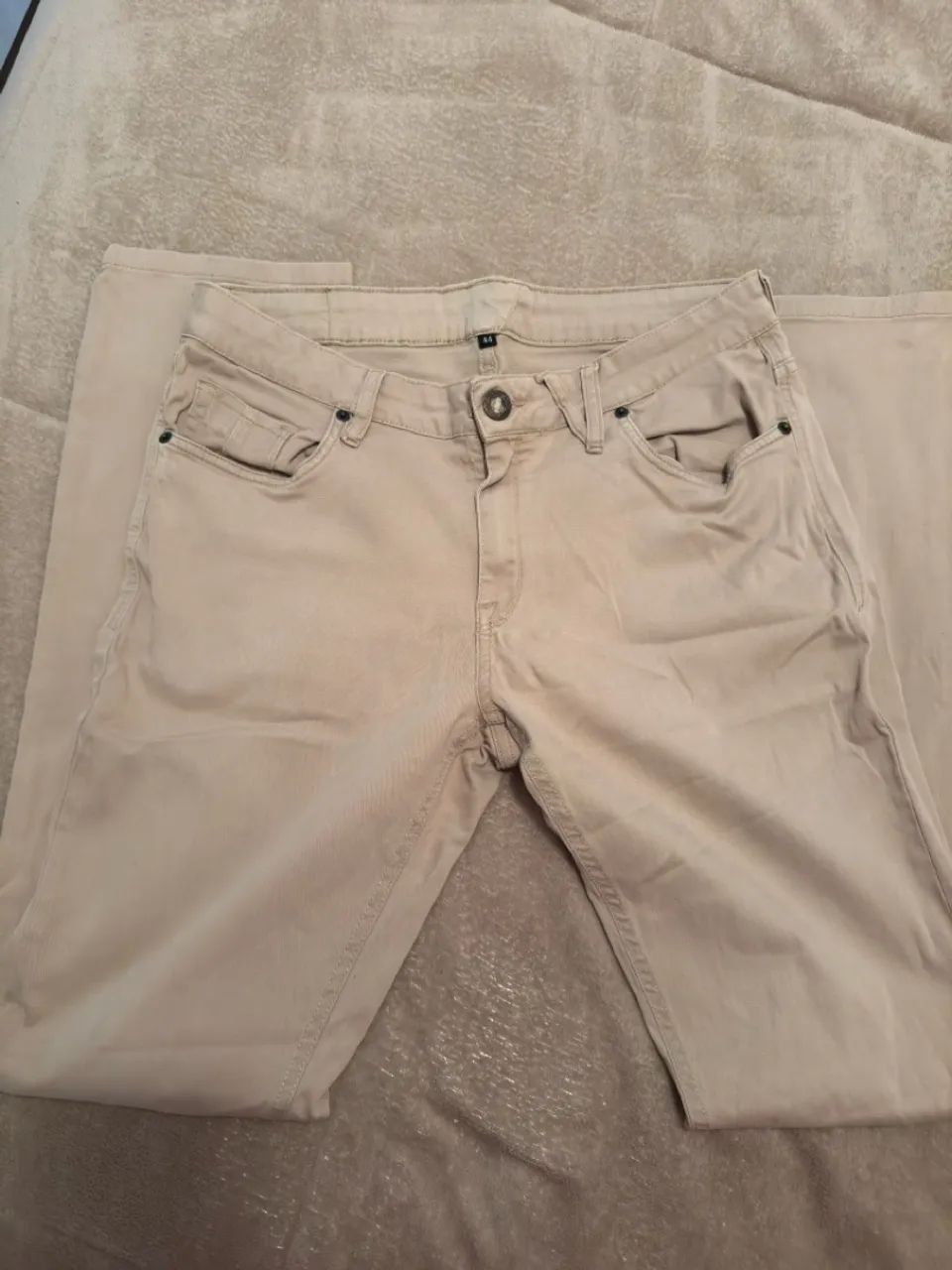 Calça Volcom Sarja Bege 
