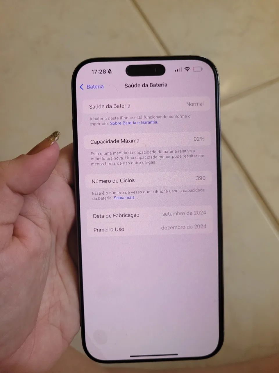 iPhone 16 Pro Max 1TB ? Natural Titânio ? Única Dona - Foto 5