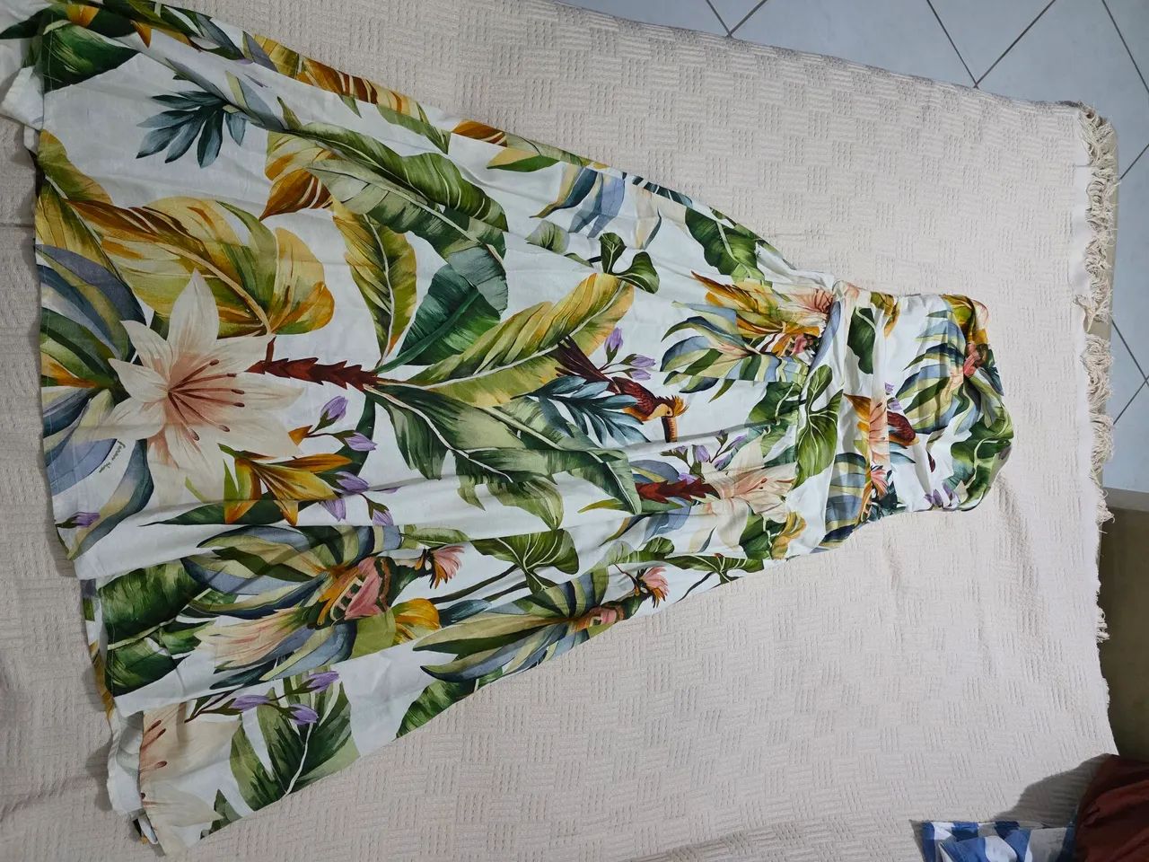Desapego FARM vestido mídia tomara que caia - Foto 3