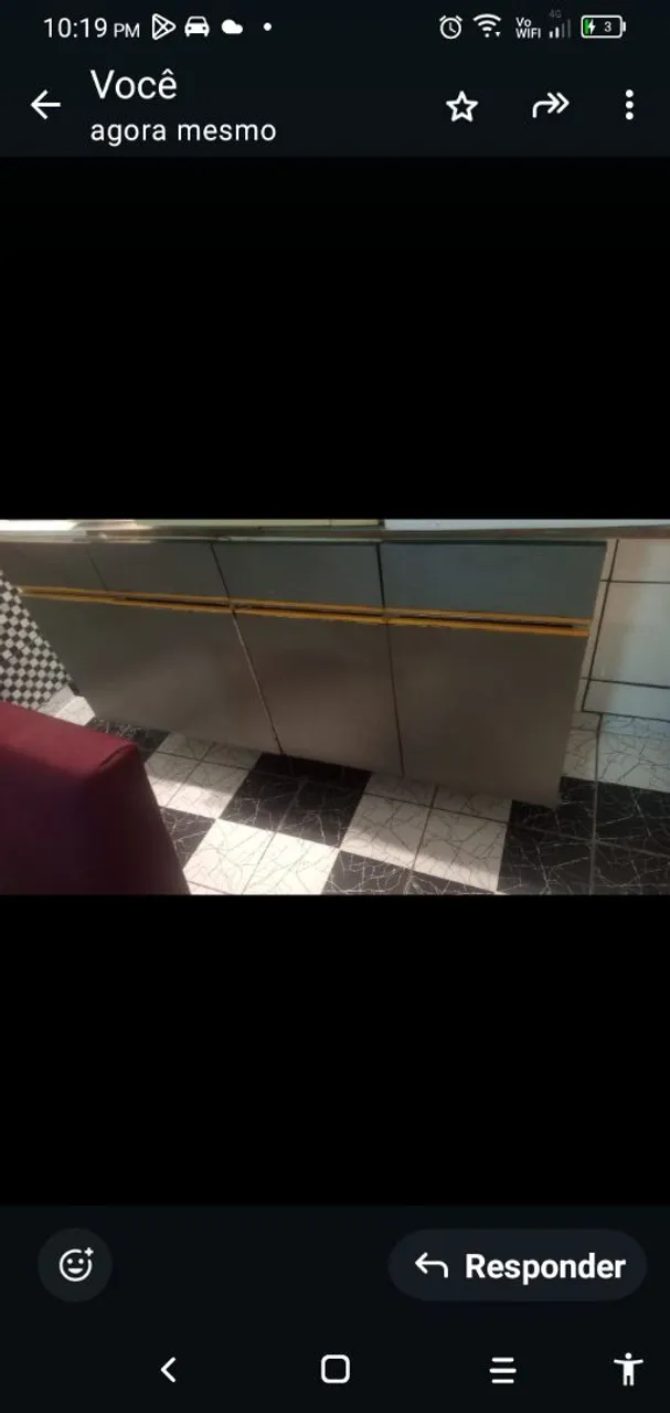 Armário de cozinha moderno