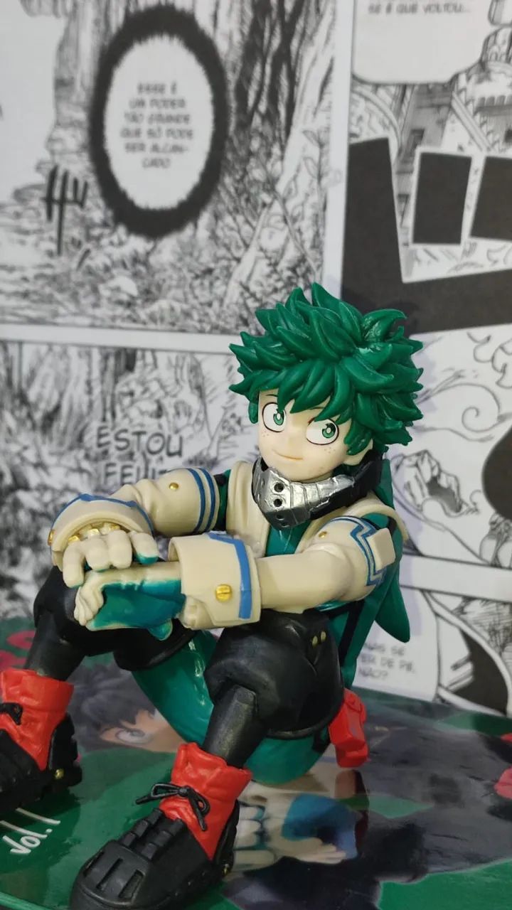Action Figure do Izuku Midoriya (Deku), da série My Hero Academia. - Foto 6