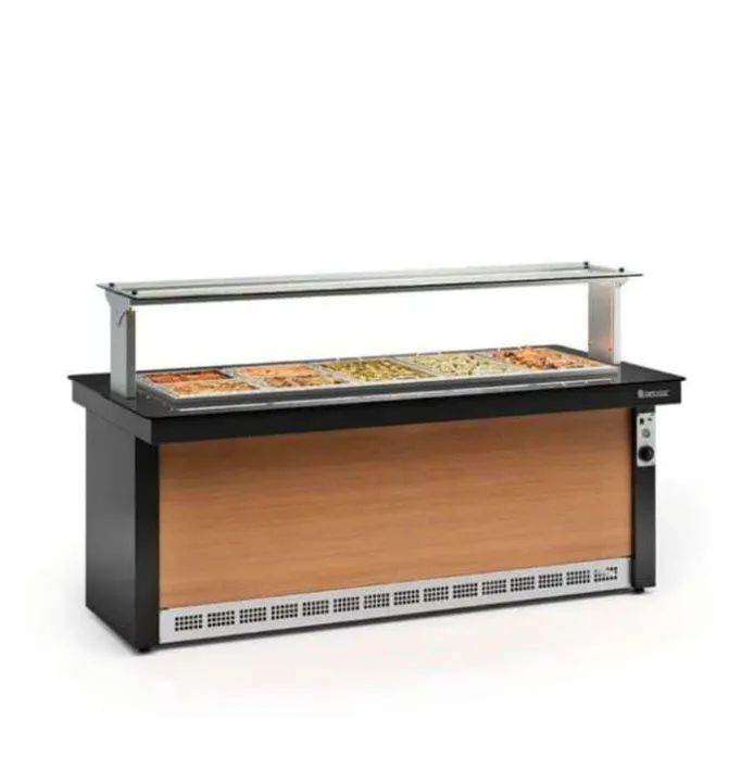 NZ. Buffet AQUECIDO 2 metros COMPLETO Gelopar 