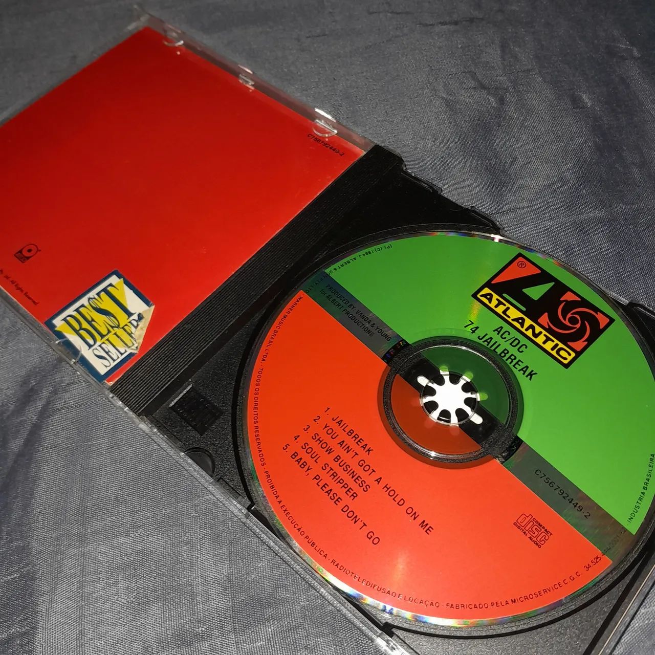 Cd ac/dc 74 jailbreak - Foto 3