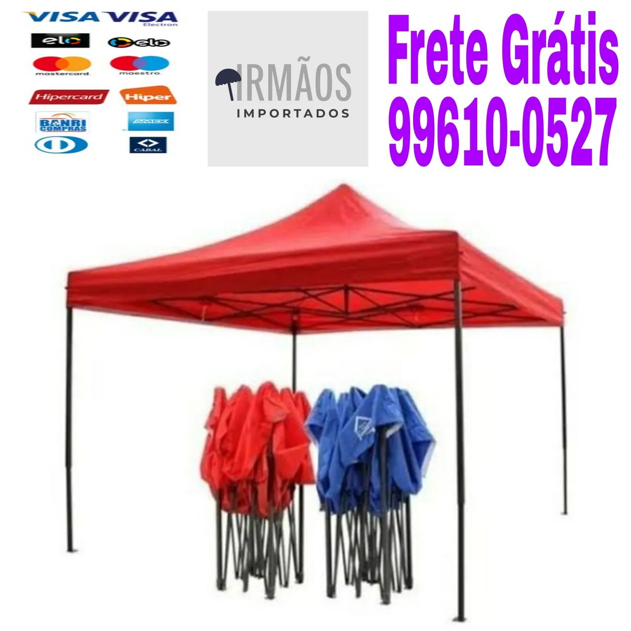 Tenda Sanfonada Articulada 3x3 
