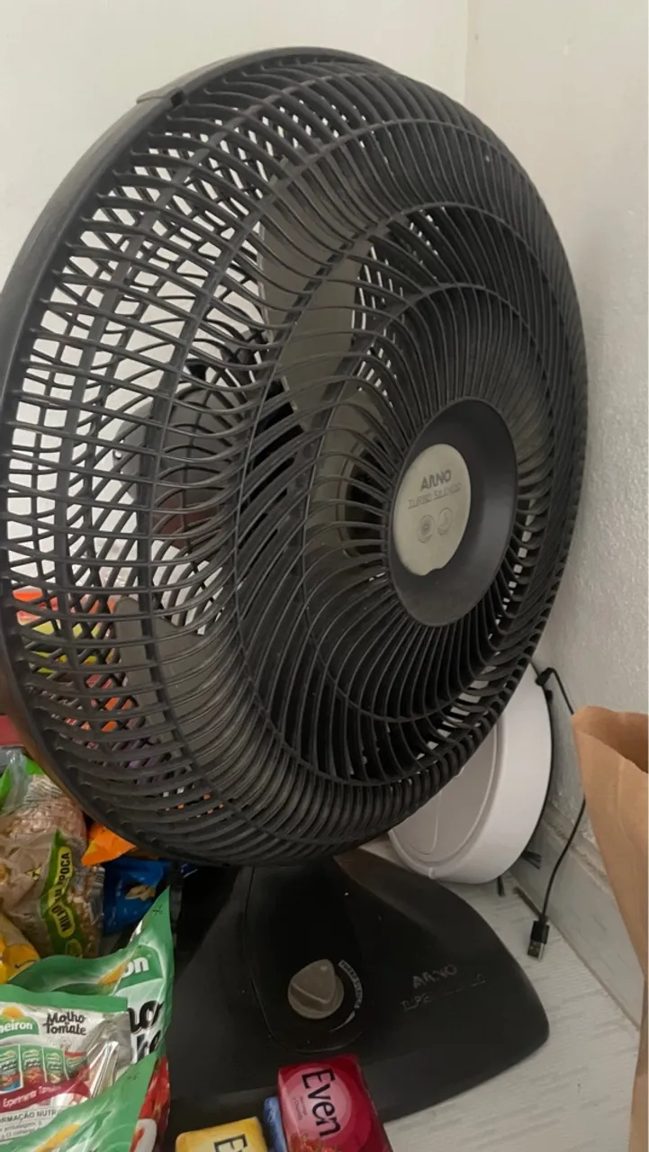 Ventilador arno com defeito
