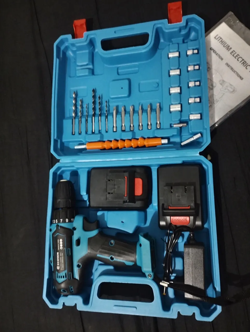 Parafusadeira 21 V - 2 baterias