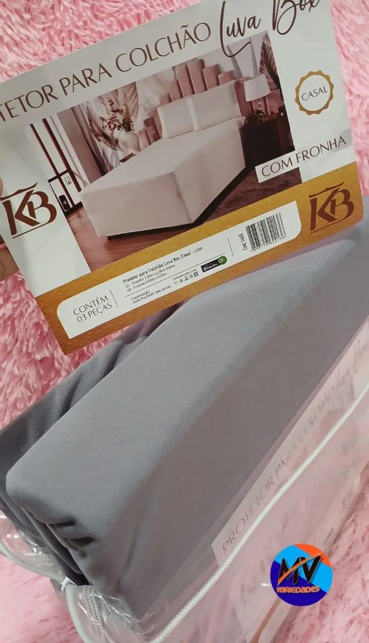 Cobre tudo cama box Casal  - Foto 4