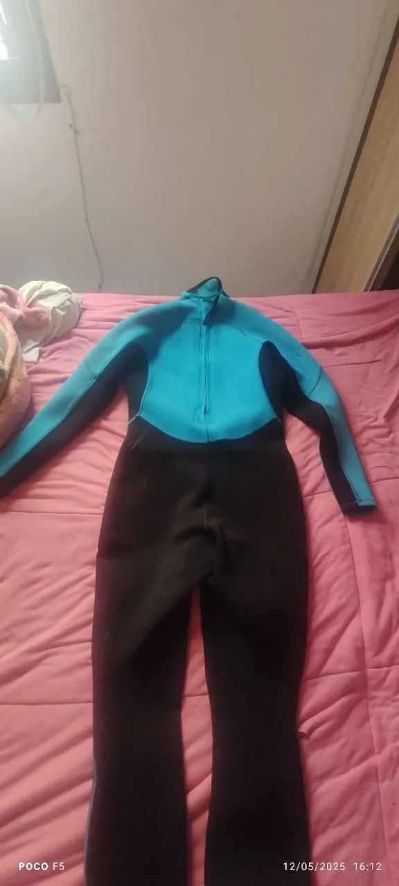 Macacão de neoprene para Surf 2.2 mm Tamanho M da Decathlon  - Foto 5
