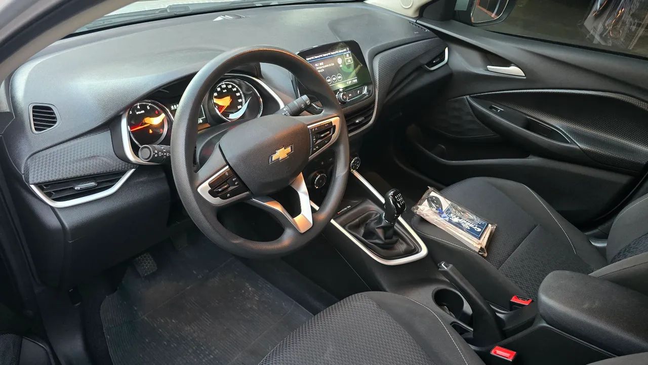 Onix Plus LTZ 2020 completo mylink baixo km - Foto 4