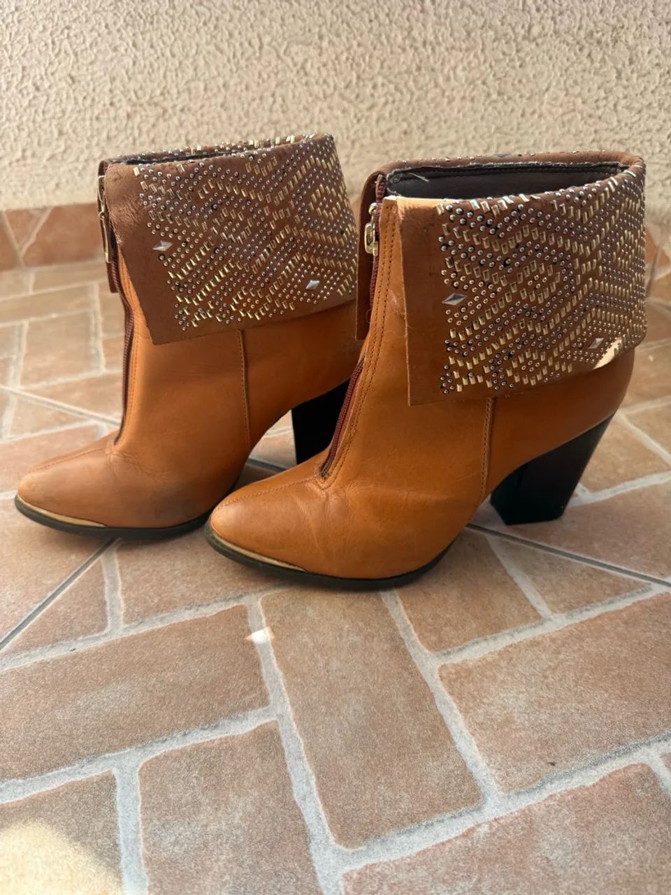 Bota cano curto