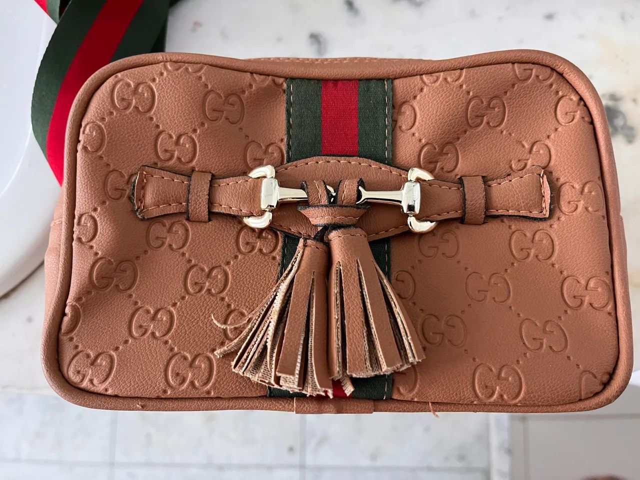 Bolsa transversal de luxo 
