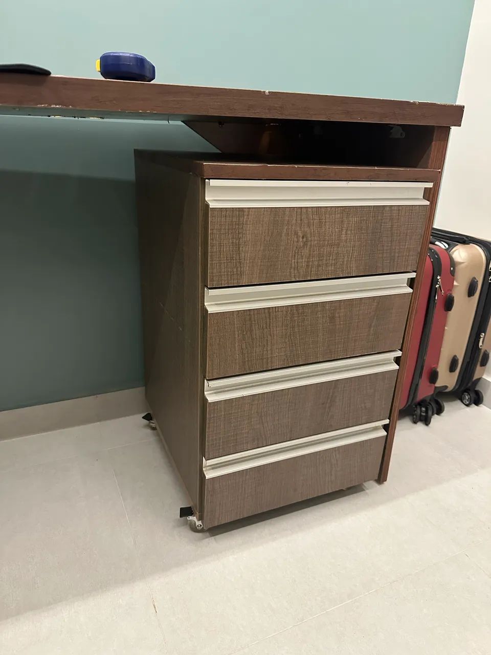 Mesa escritório MDF planejado - Foto 4