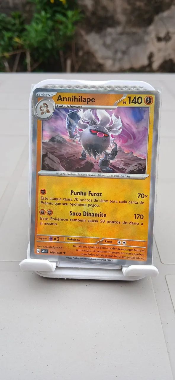 Carta Pokemon Annihilape - Foto 3