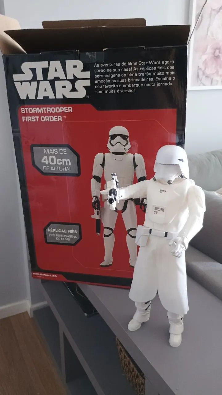 Action figures Star wars bonecos de coleção com caixa de coleção  40 CM, cartão, vários - Foto 3
