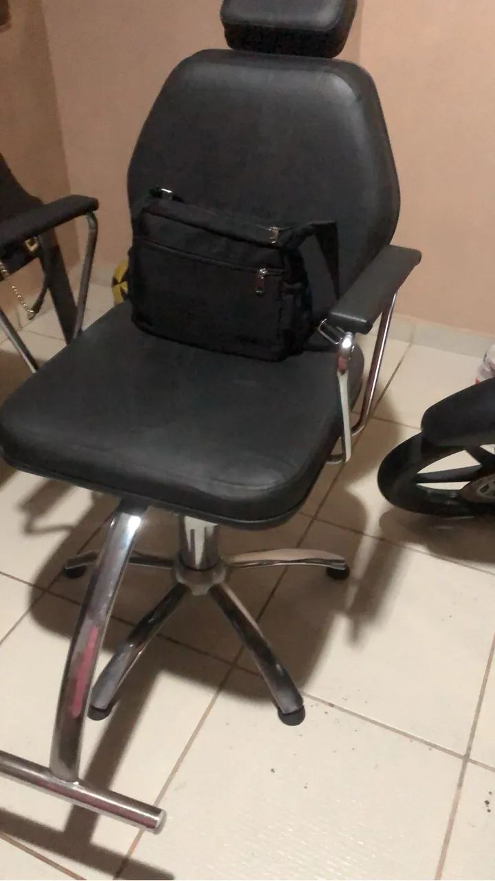 Lavatório e cadeira de salão  - Foto 2