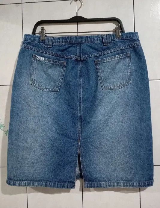 Saia Ceronne jeans tamanho 46 - Foto 2