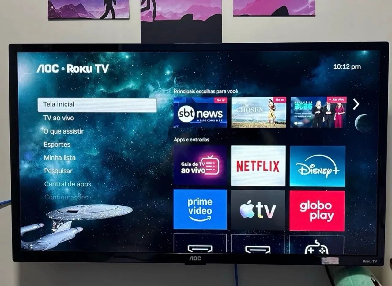 TV Smart AOC Roku 32