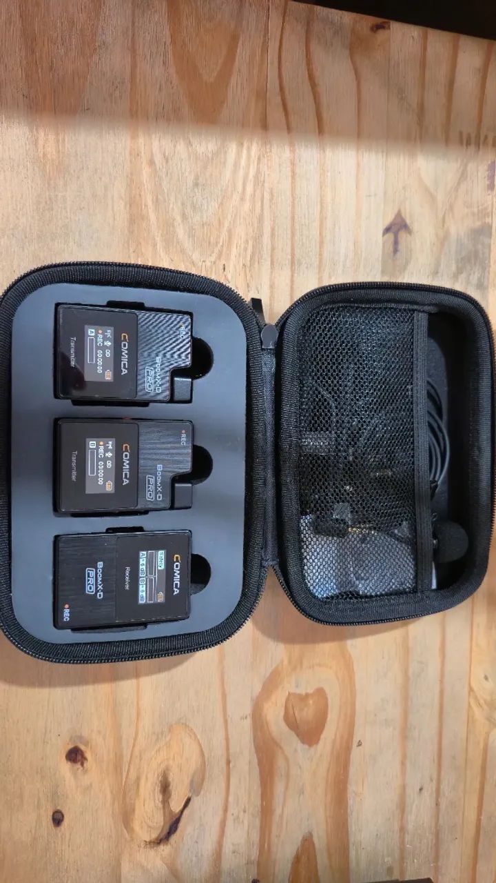 Microfone sem fio duplo profissional comica Boomx-d Pro - Foto 5