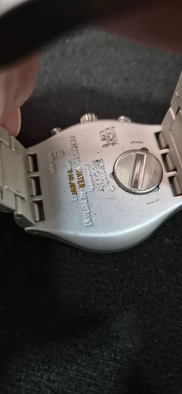 Relógio swatch cronógrafo suisso original  - Foto 4
