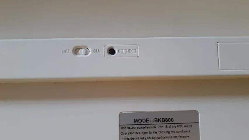 eclado Bluetooth para Pc Tablet e Smartphone sem fio - Foto 2