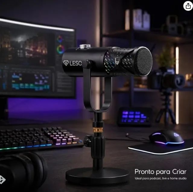 Microfone Dinâmico Leson LX8 - Foto 5