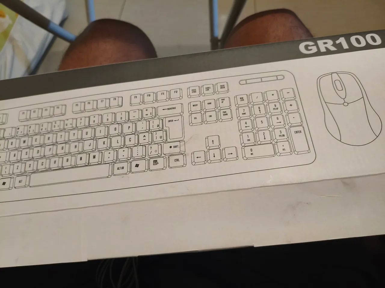 Teclado e mause com fio  - Foto 2