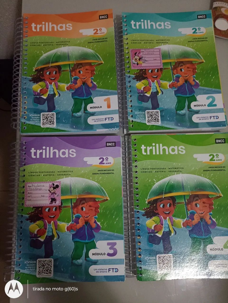 Coleção Trilhas FTD 2° ano fundamental um completo, com apenas 6 meses de uso!! - Foto 4