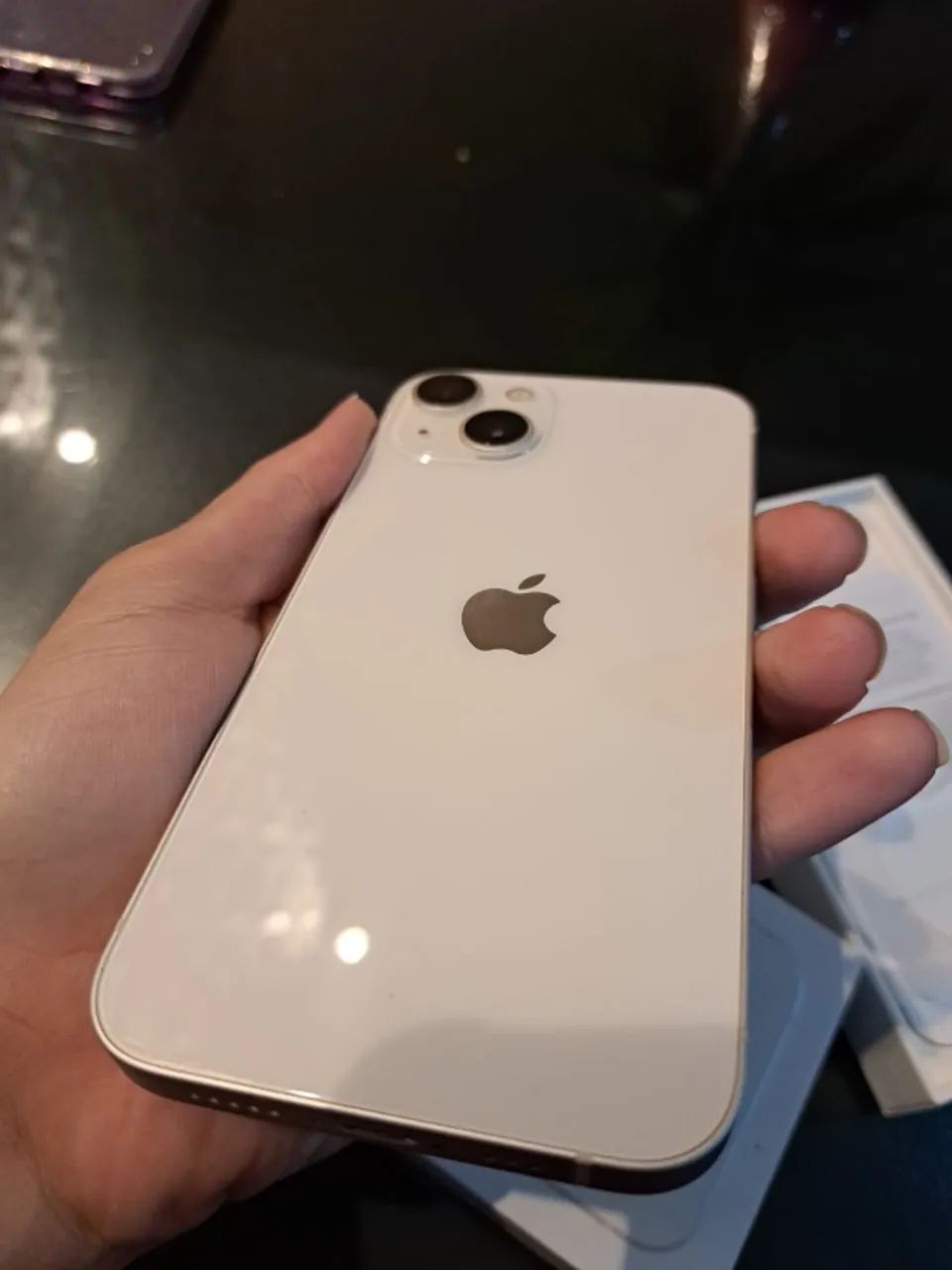 Vendo IPhone 13 Branco - Foto 3