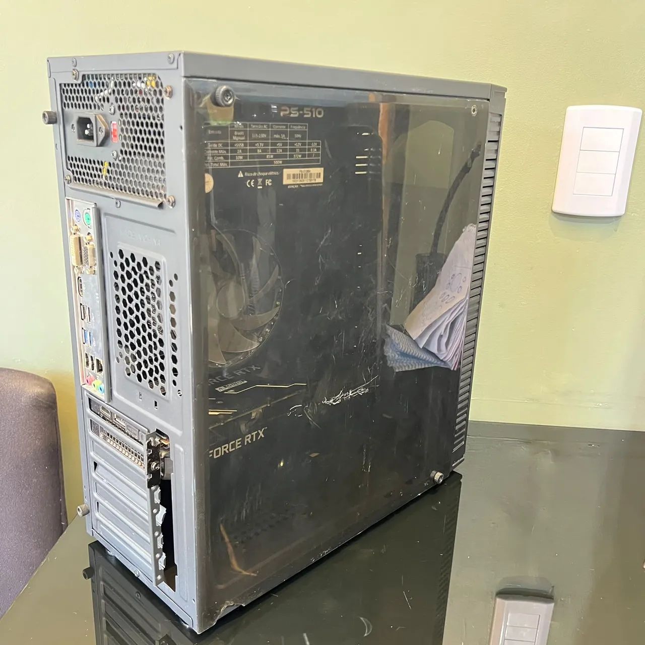 Pc gamer com placa rtx 3060ti