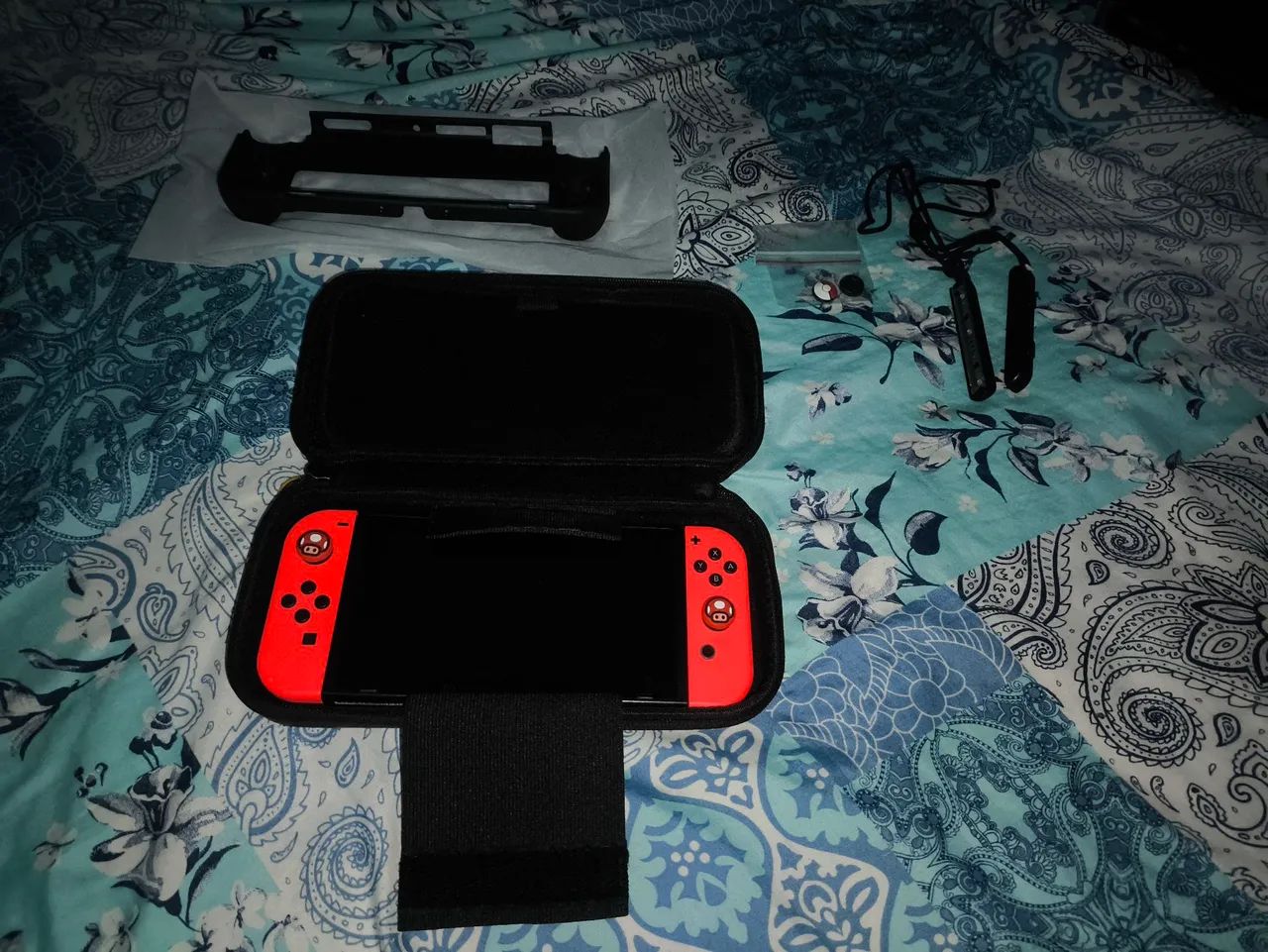 Vendo NITENDO SWITCH personalizado do Mario. - Foto 2