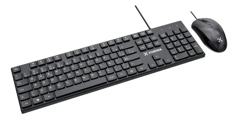  Kit Teclado e Mouse Fortrek C13   Kit Mouse e Teclado Fortrek C13 Office USB; Teclado com - Foto 2
