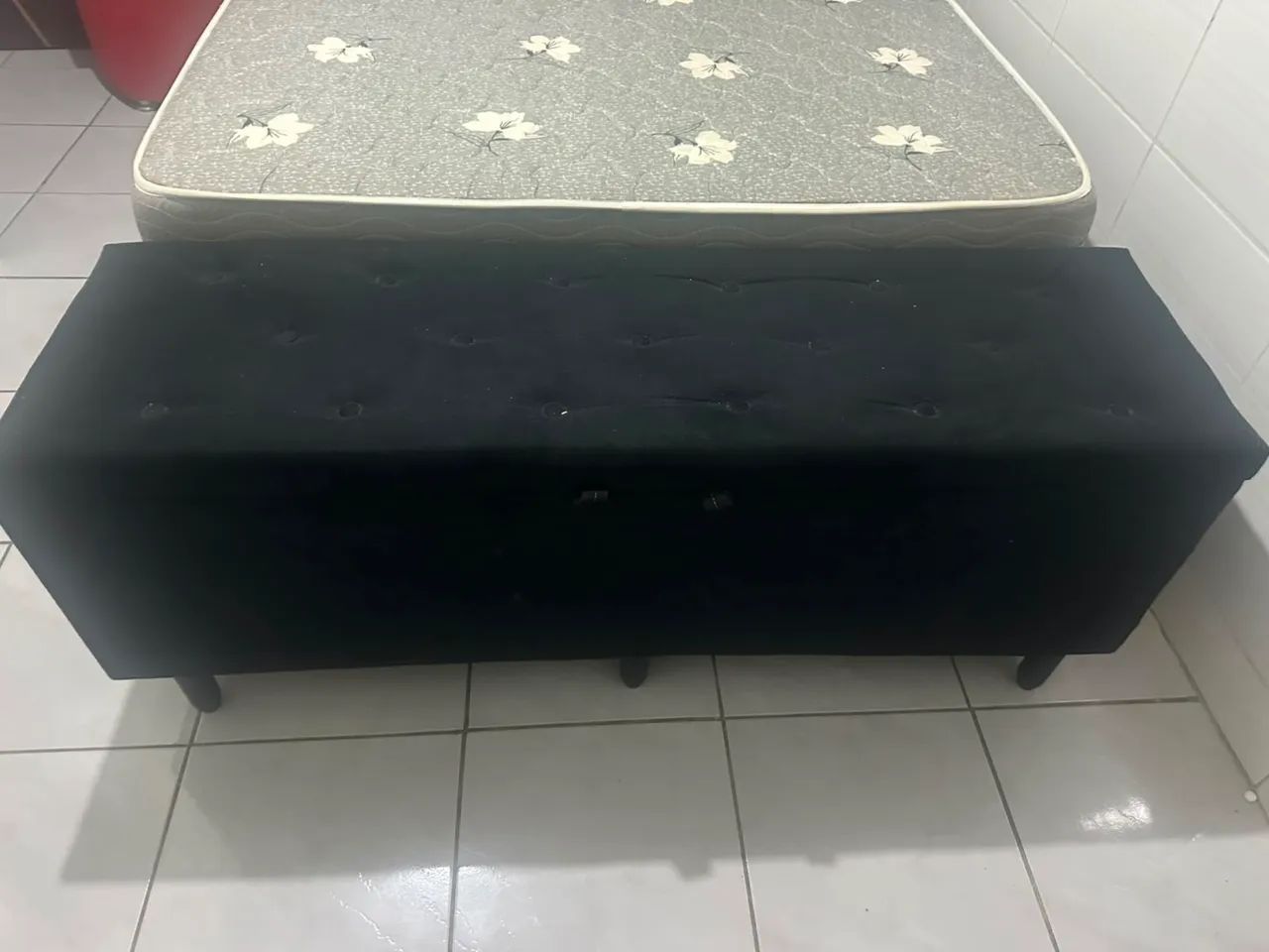Puff grande semi novo  - Foto 2