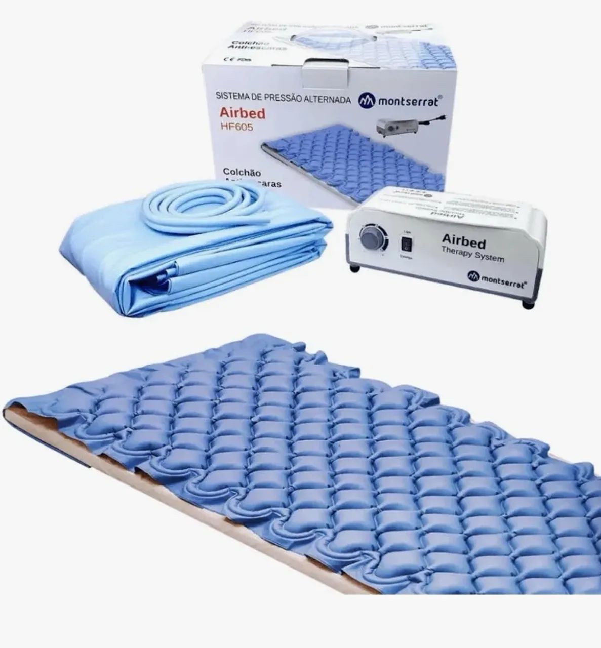 Colchão pneumático anti escaras
