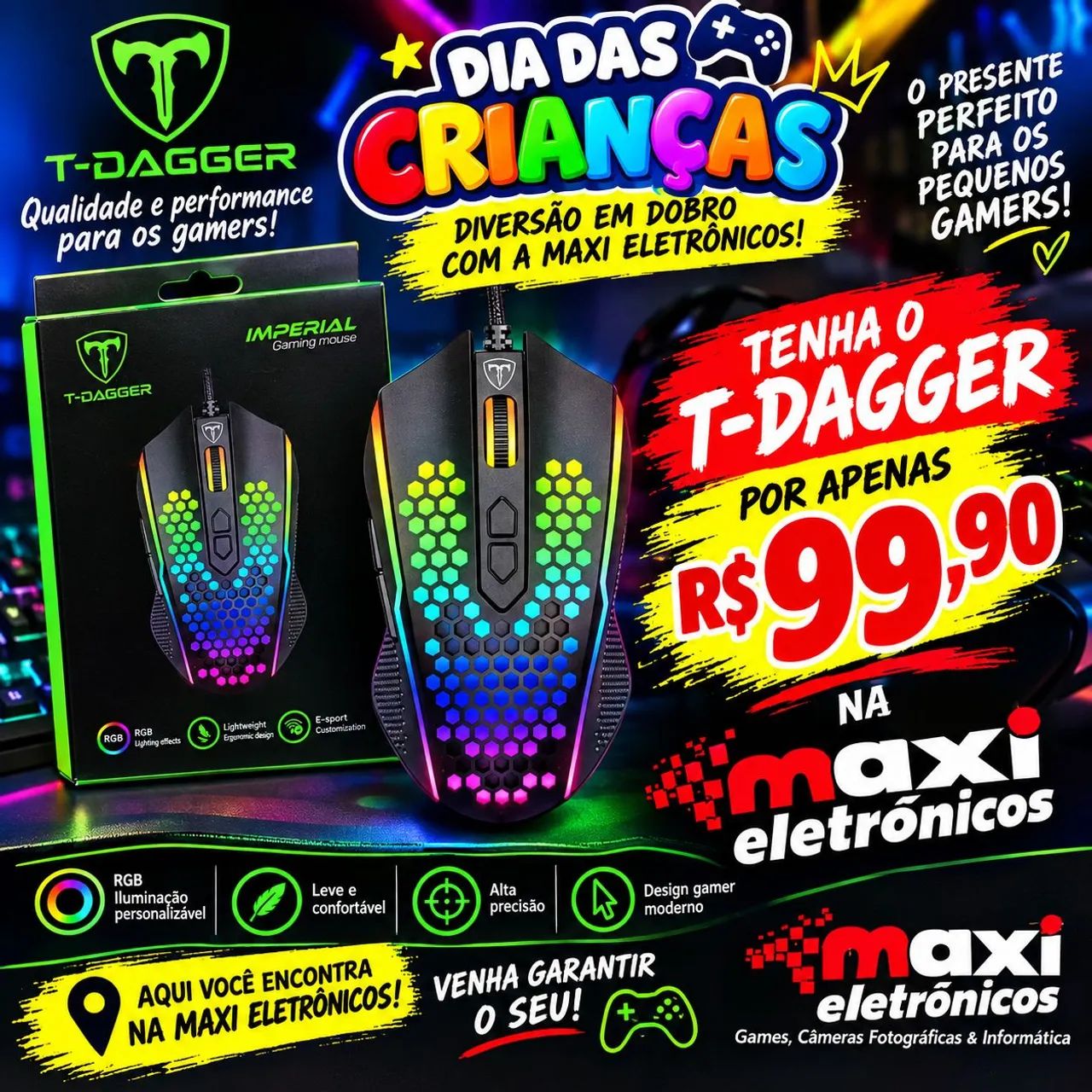 Mause game T-dagger 
